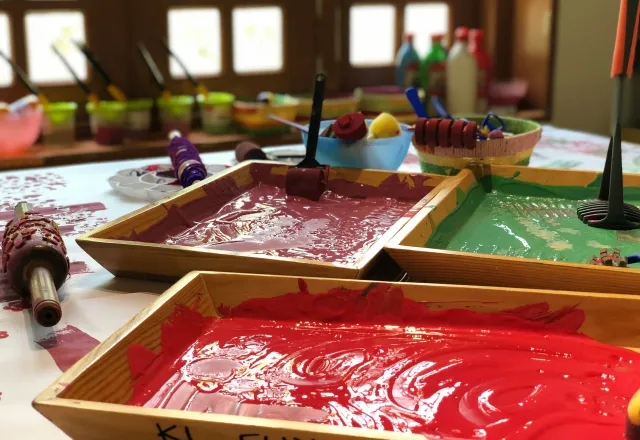 Färgbyttor på daghem